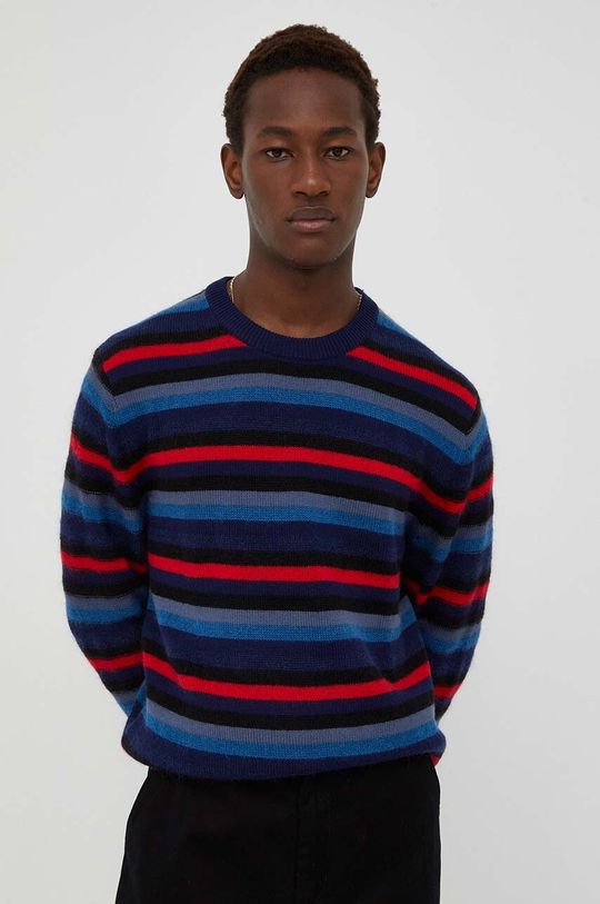 Шерстяной свитер PS Paul Smith, темно-синий шерстяной свитер ps paul smith красный