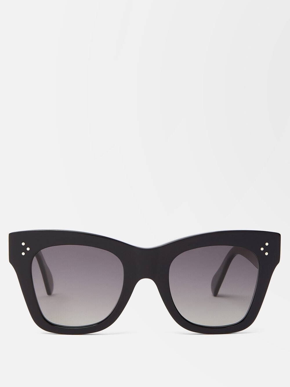 

Квадратные солнцезащитные очки из ацетата Celine Eyewear, черный