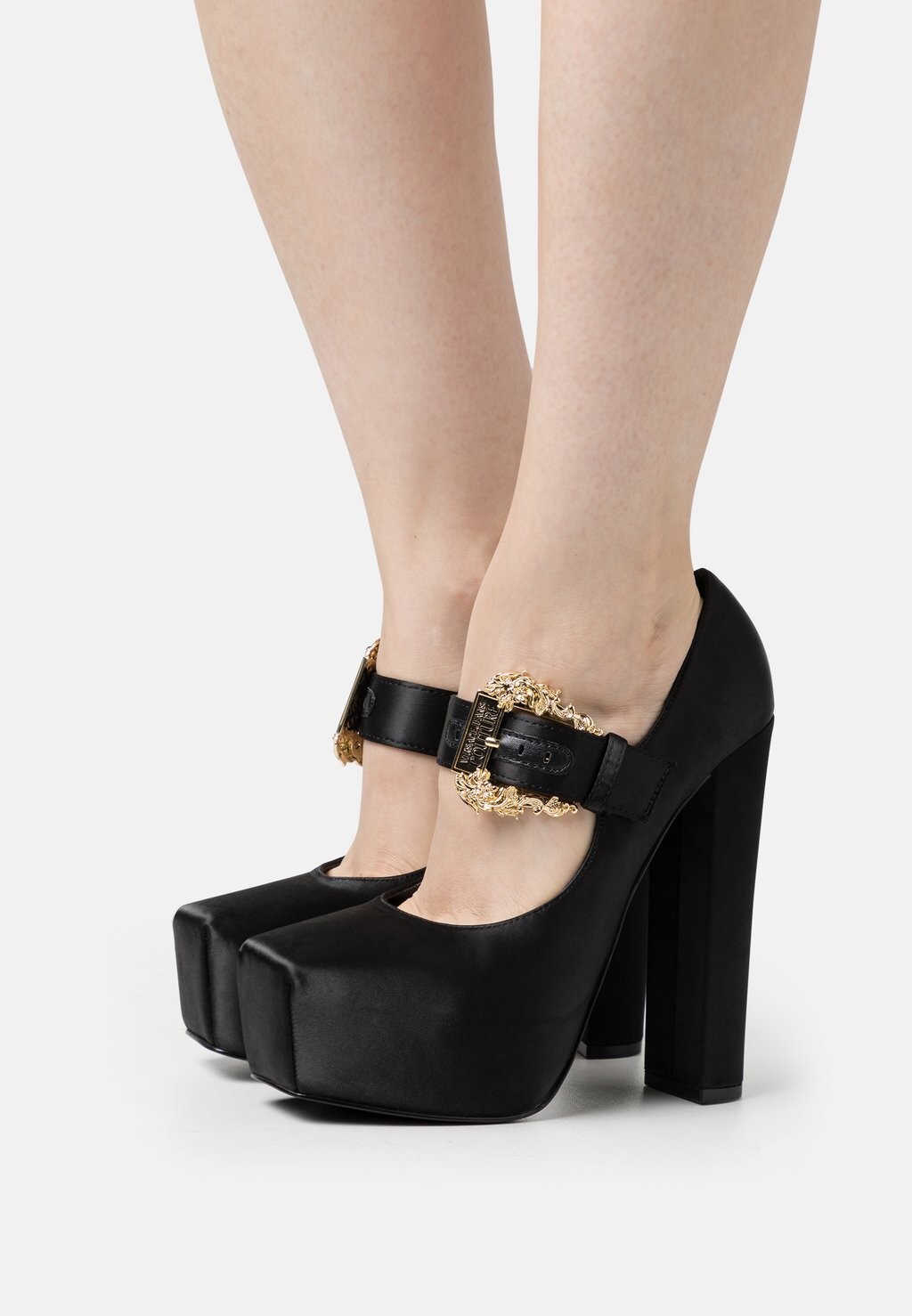 

Туфли на платформе Versace Jeans Couture, черный