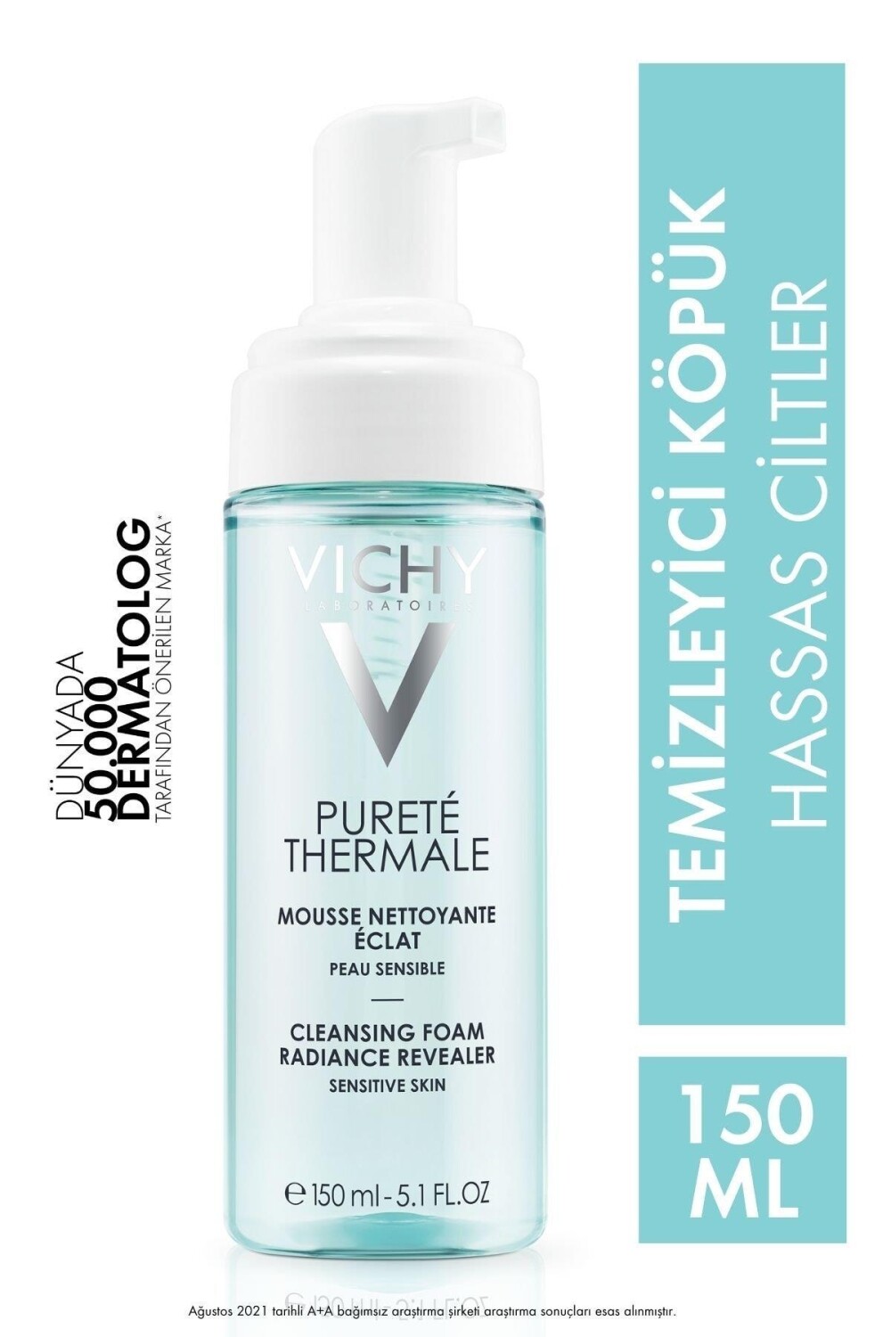 

Vichy Purete Thermale Eau Moussant Пенка для умывания 150мл
