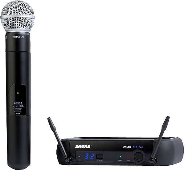 микрофон shure pgxd24 pg58 wireless microphone system with pg58 band x8 902 928 mhz Микрофон Shure PGXD24/SM58 Wireless Microphone System with SM58 (Band X8: 902 - 928 MHz)