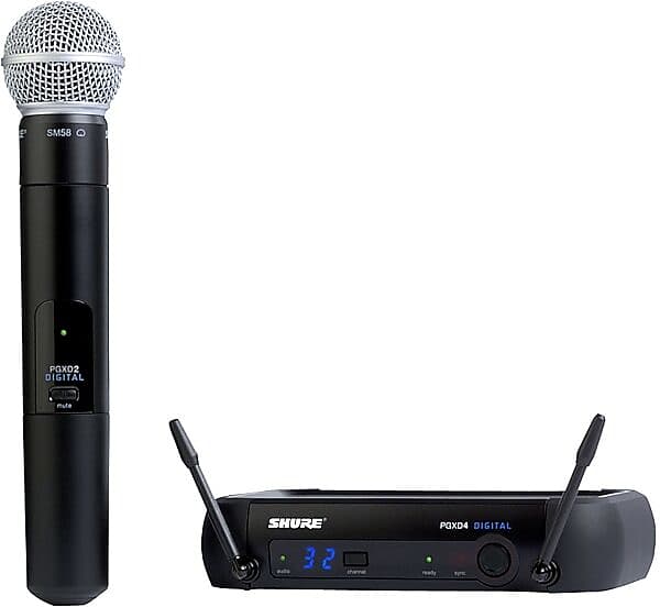 

Микрофон Shure PGXD24/SM58 Wireless Microphone System with SM58 (Band X8: 902 - 928 MHz)