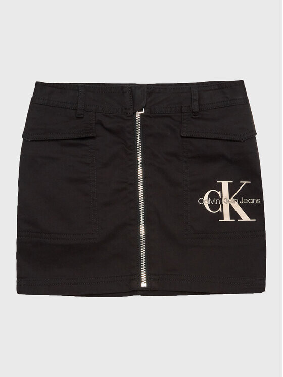 

Юбка стандартного кроя Calvin Klein, черный