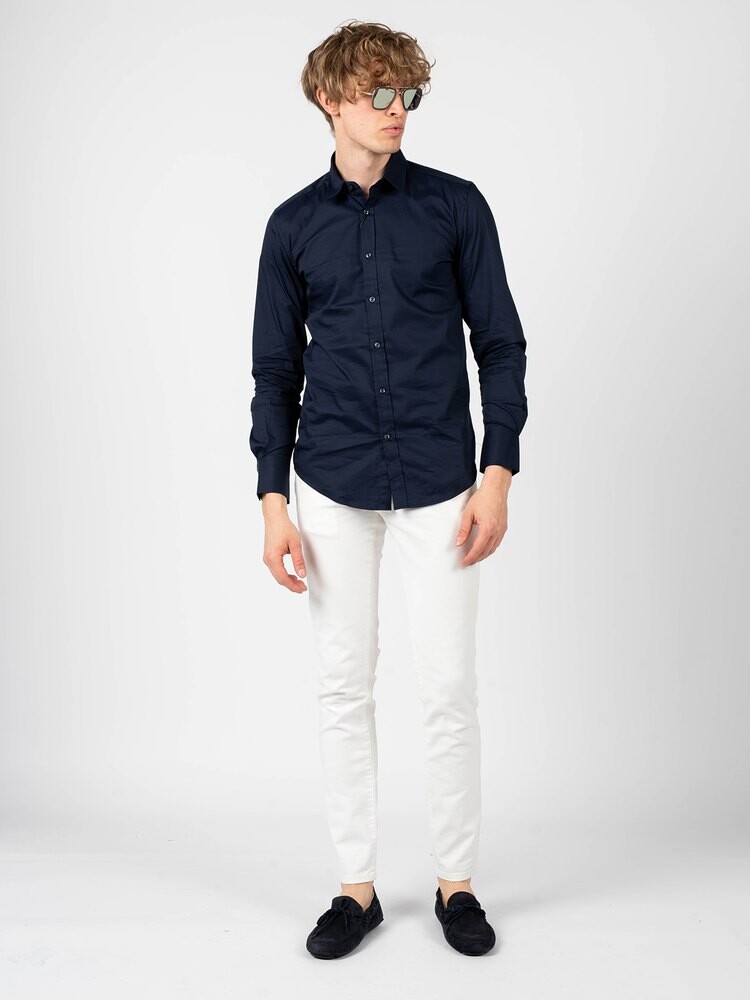 

Рубашка Antony Morato MMSL00375-FA450001, синий