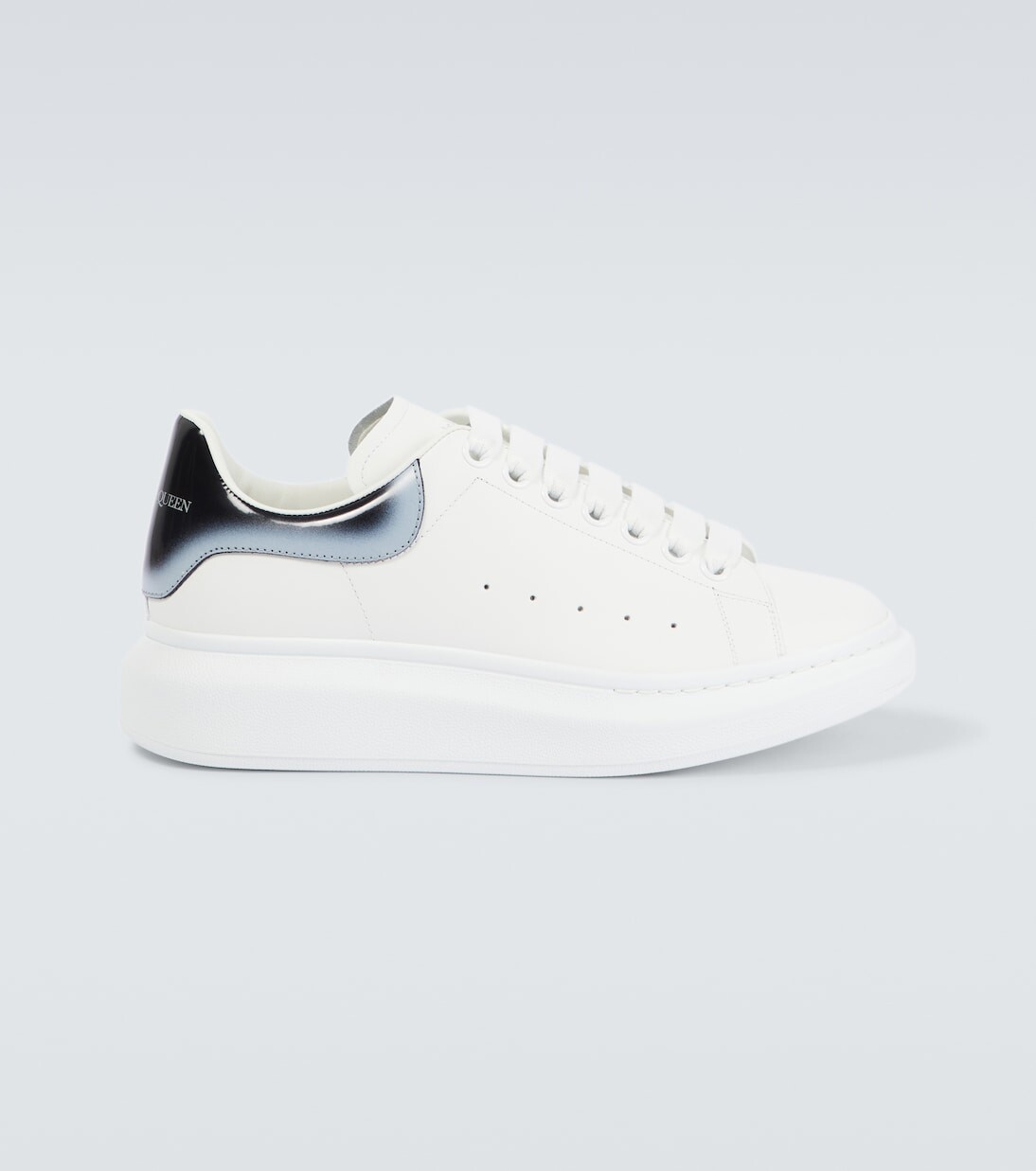 

Кожаные кроссовки оверсайз Alexander Mcqueen, белый