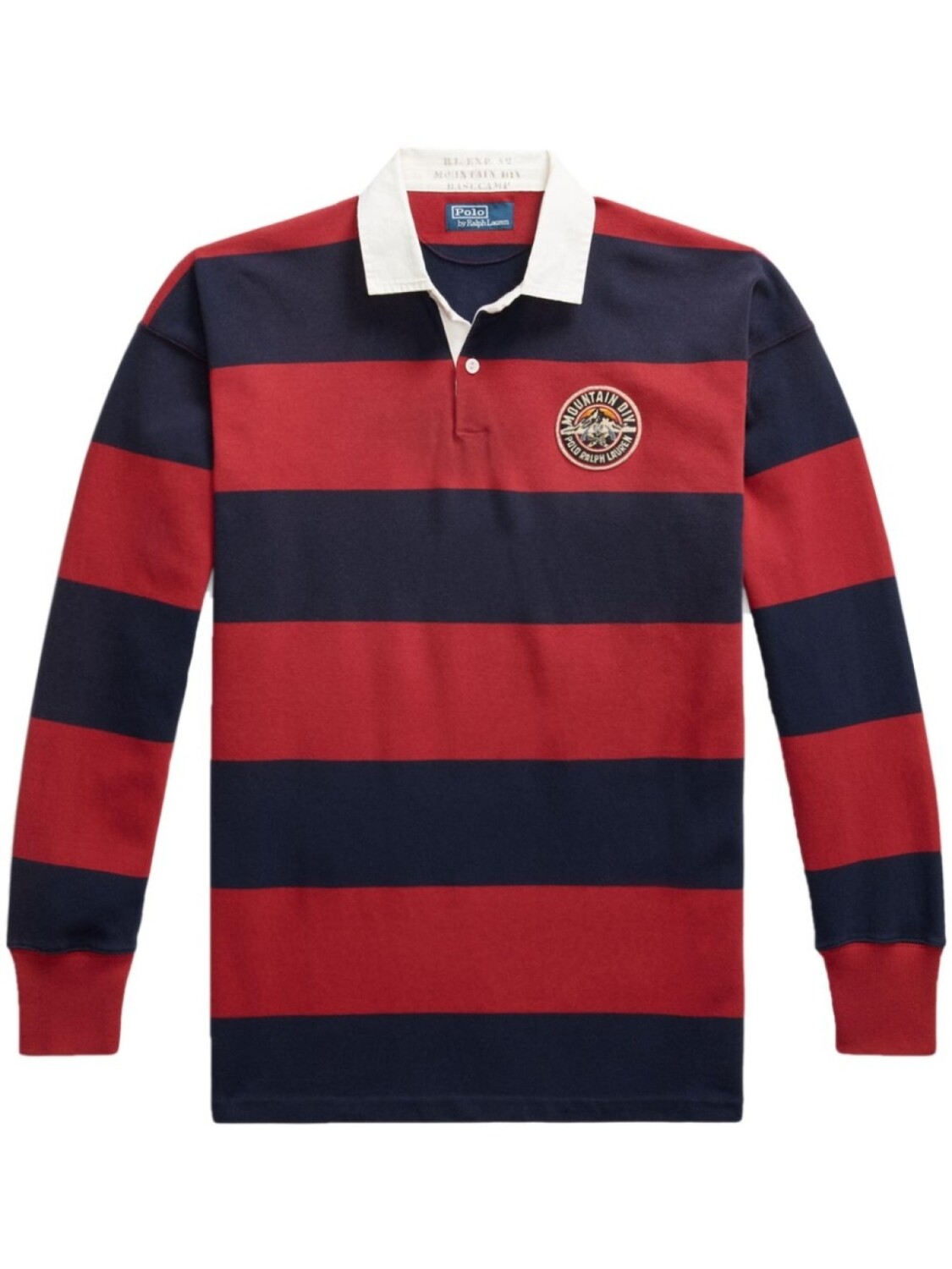 

Хлопковая рубашка-поло с нашивкой-логотипом Polo Ralph Lauren, красный