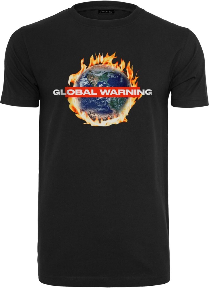 

Футболка Mister Tee Global Warning Tee, черный