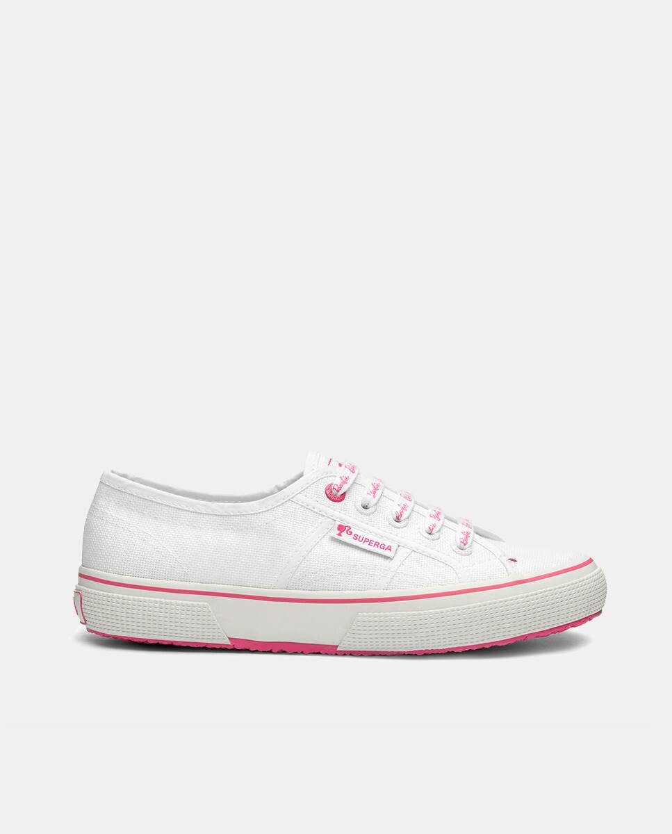 

Женские низкие кеды 2750 Barbie в форме шлема на резиновой подошве Superga, белый