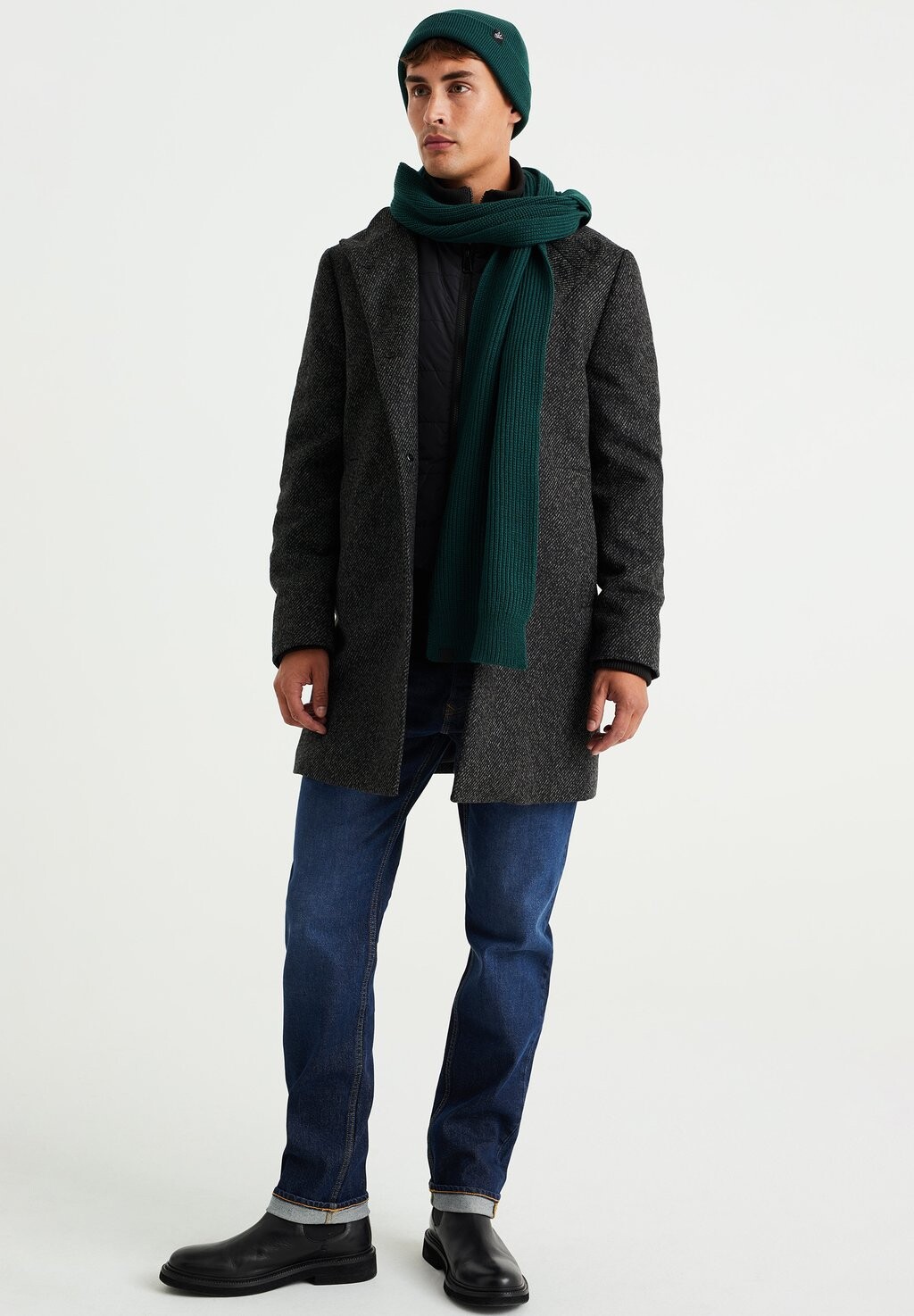 

Шапка WE Fashion, цвет dark green