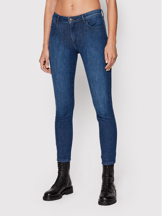 

Джинсы скинни Wrangler, синий