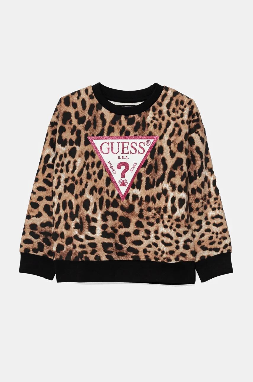 

Хлопковая толстовка Guess для мальчика/девочки, коричневый