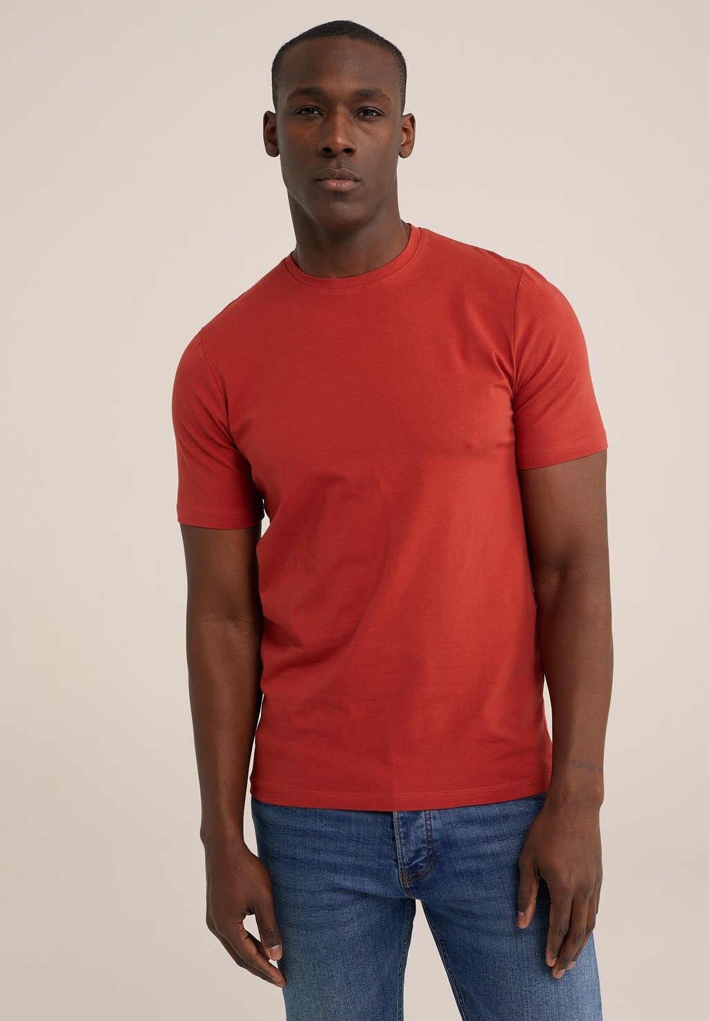 

Футболка базовая WE Fashion, цвет red
