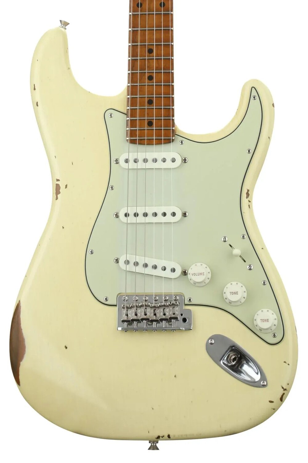 

Fender Custom Shop GT11 Relic Stratocaster — винтажный белый — эксклюзивно для Sweetwater