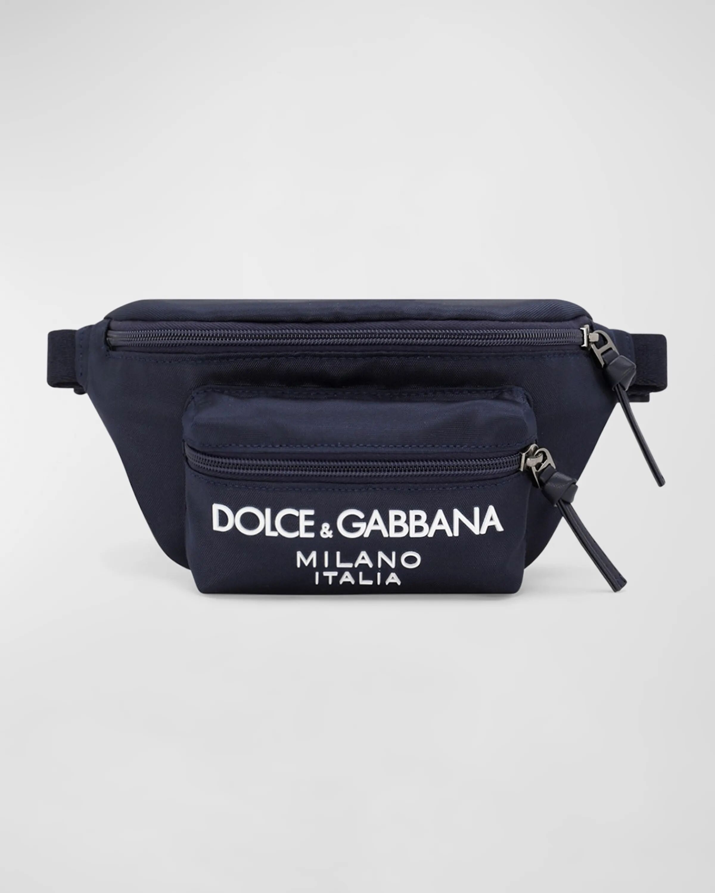 

Поясная сумка для девочки с 3D-логотипом Dolce&Gabbana, цвет Blue/Navy