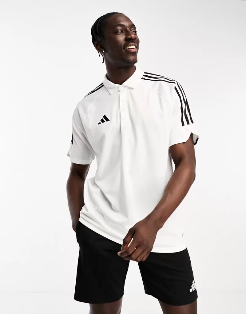

Белая рубашка-поло adidas Football Tiro adidas performance