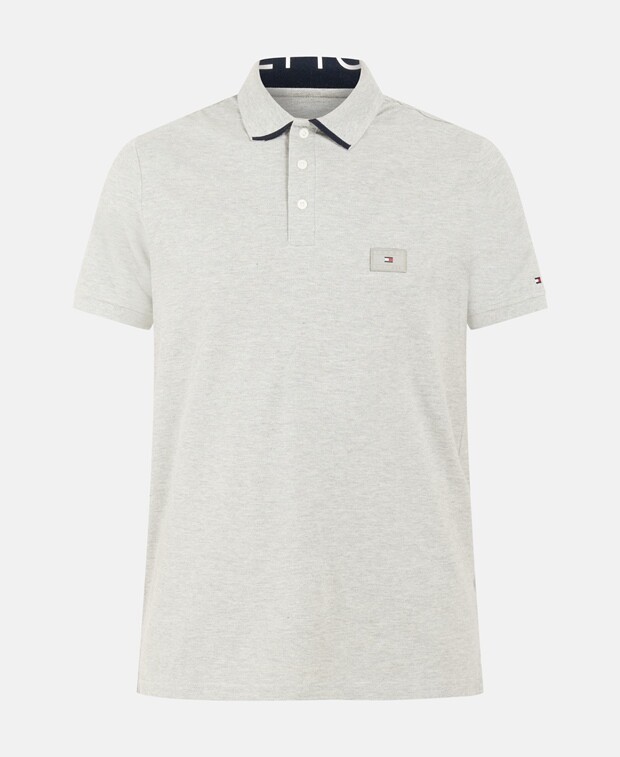 

Рубашка поло Tommy Hilfiger, светло-серый