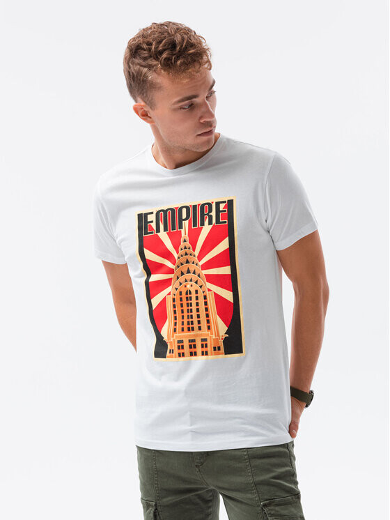 

Футболка стандартного кроя Ombre, белый