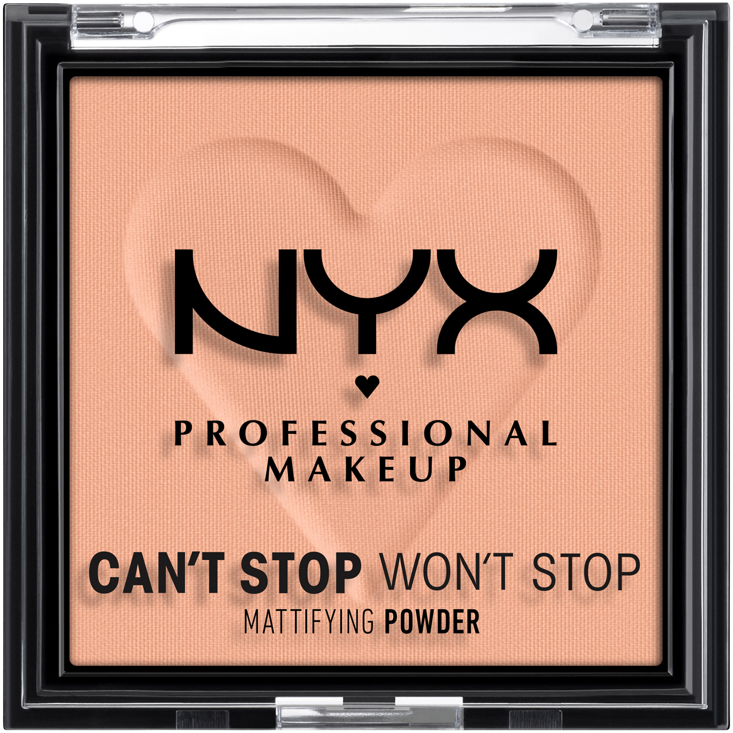 Матирующая пудра для лица 12 осветляющая персиковая Nyx Professional Makeup Can'T Stop Won'T Stop, 6 гр