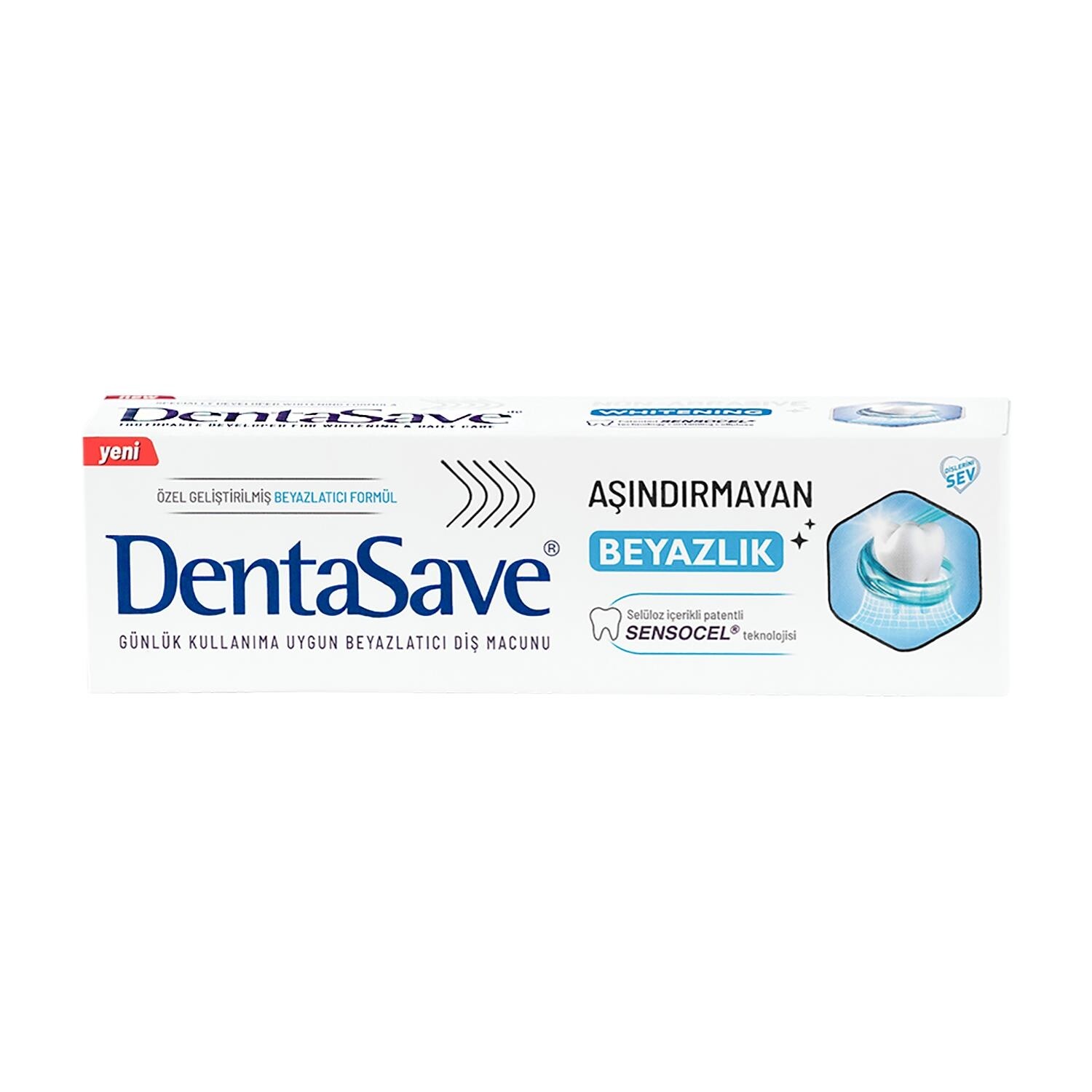 

DentaSave Неабразивная отбеливающая зубная паста 75 мл KLORHEX
