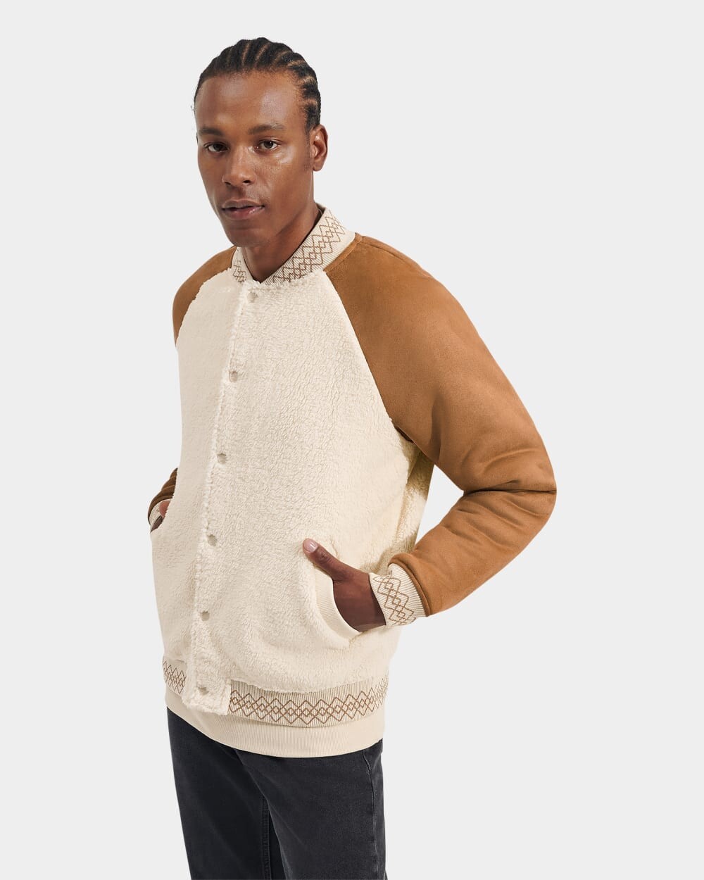 

Куртка Tasman Varsity Jacket UGG, бежевый
