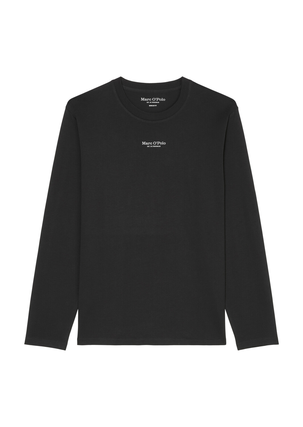 

Лонгслив Marc O'Polo regular, черный