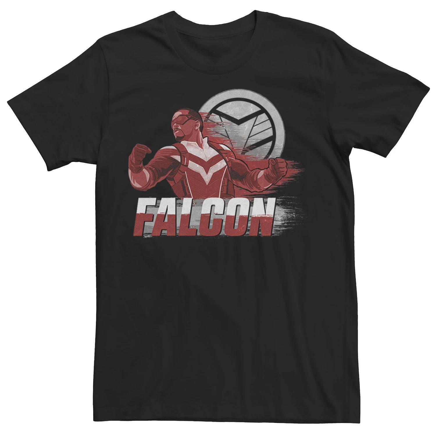Мужская футболка с краской Marvel Falcon And The Winter Soldier Licensed Character