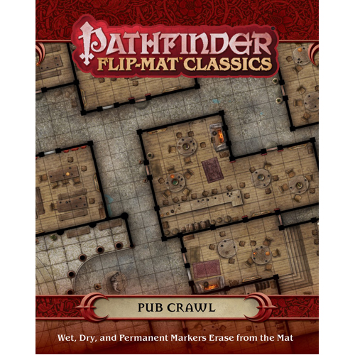 Игровое поле Pathfinder Flip-Mat Classics: Pub Crawl Paizo Publishing