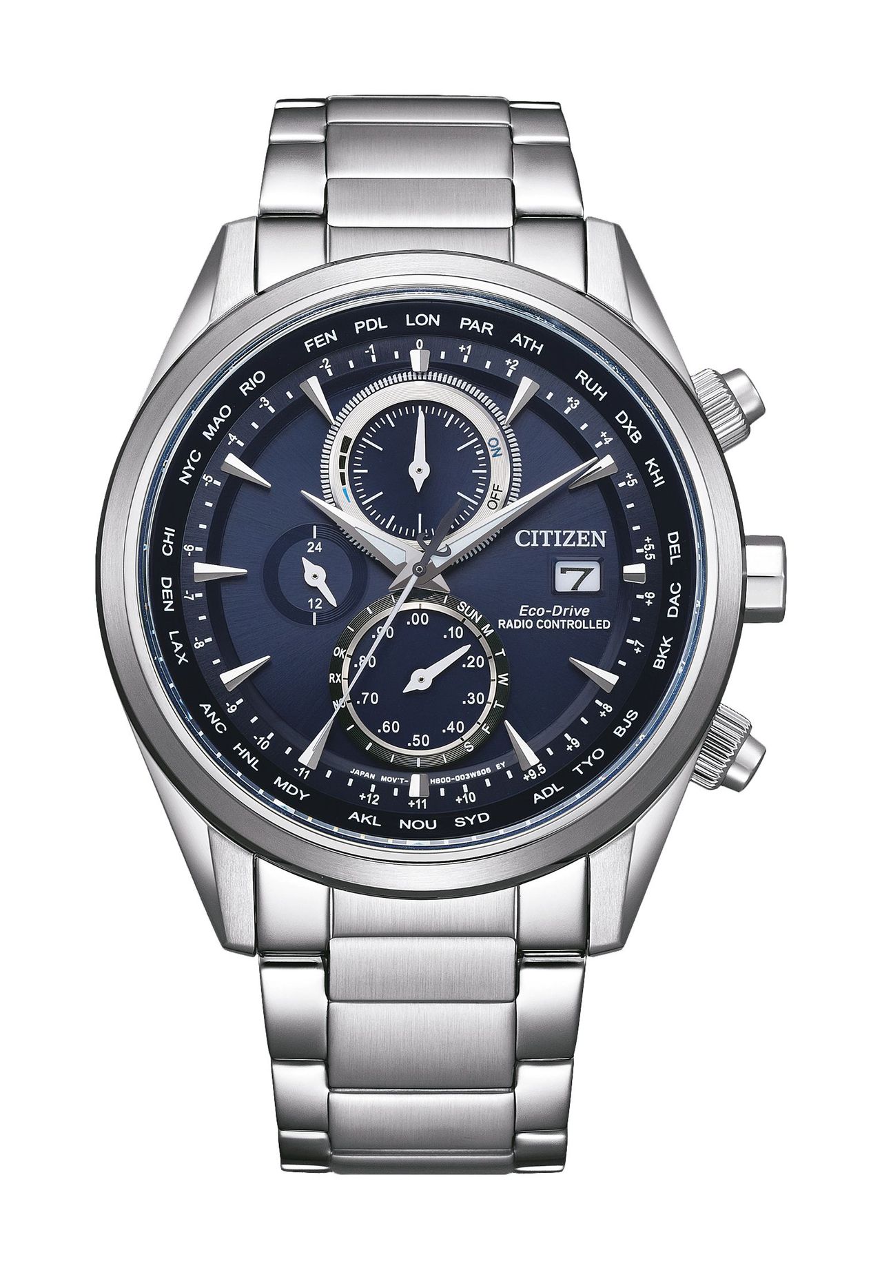 Мужские наручные часы AT8260-85L <b>CITIZEN</b>, <b>цвет</b> Silber Blau заказать в &quot...