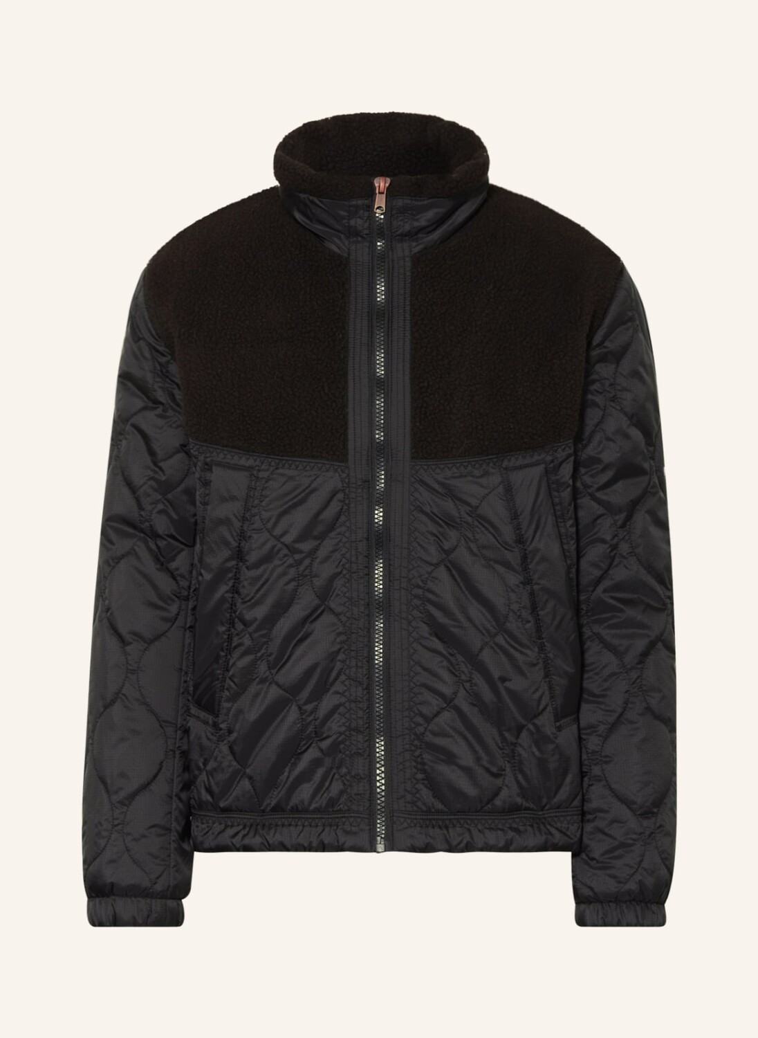 

Куртка Superdry mit Teddyfell, черный