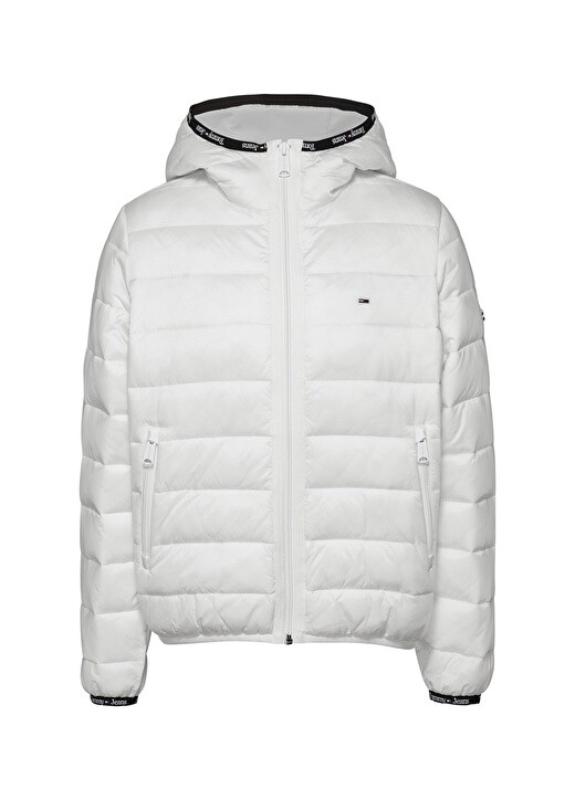 

Белое женское пальто Tommy Jeans, Белый