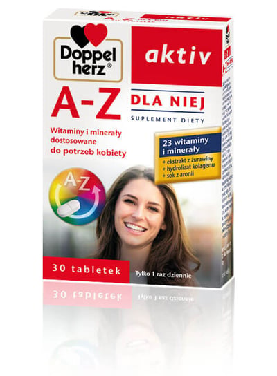 Doppelherz актив A-Z For Her, пищевая добавка, 30 таблеток фотографии