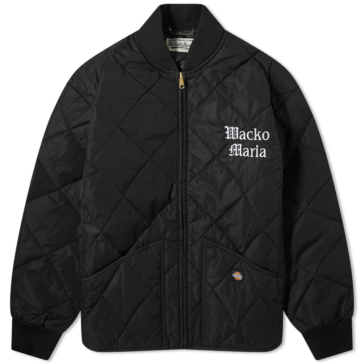 

Куртка Wacko Maria Dickies Quilted, черный