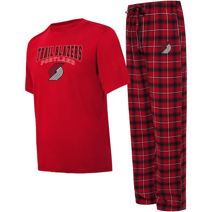 

Пижамный комплект College Concepts Portland Trail Blazers, красный