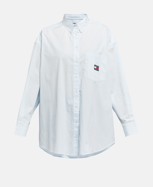 

Блузка для отдыха Tommy Jeans Curve, цвет Ice
