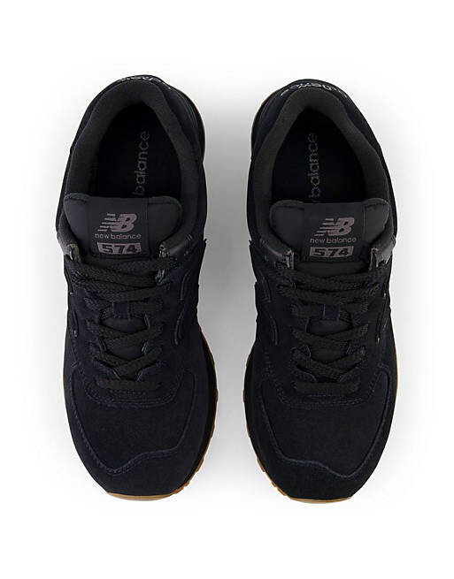 

Черные кроссовки New Balance 574