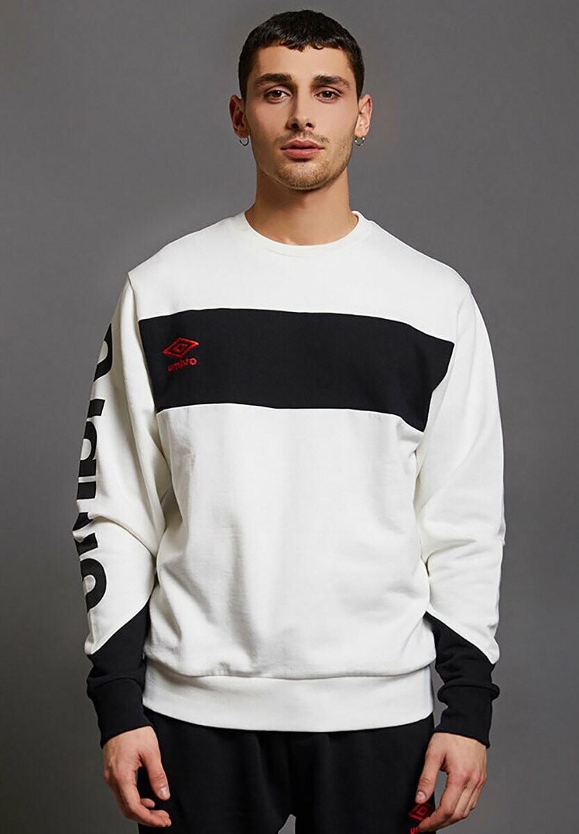 

Толстовка Umbro, белый/черный