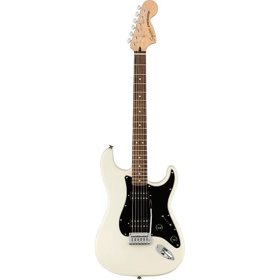 Squier Affinity Series Stratocaster HH Fender электрогитара fender squier affinity stratocaster hh lrl olympic white