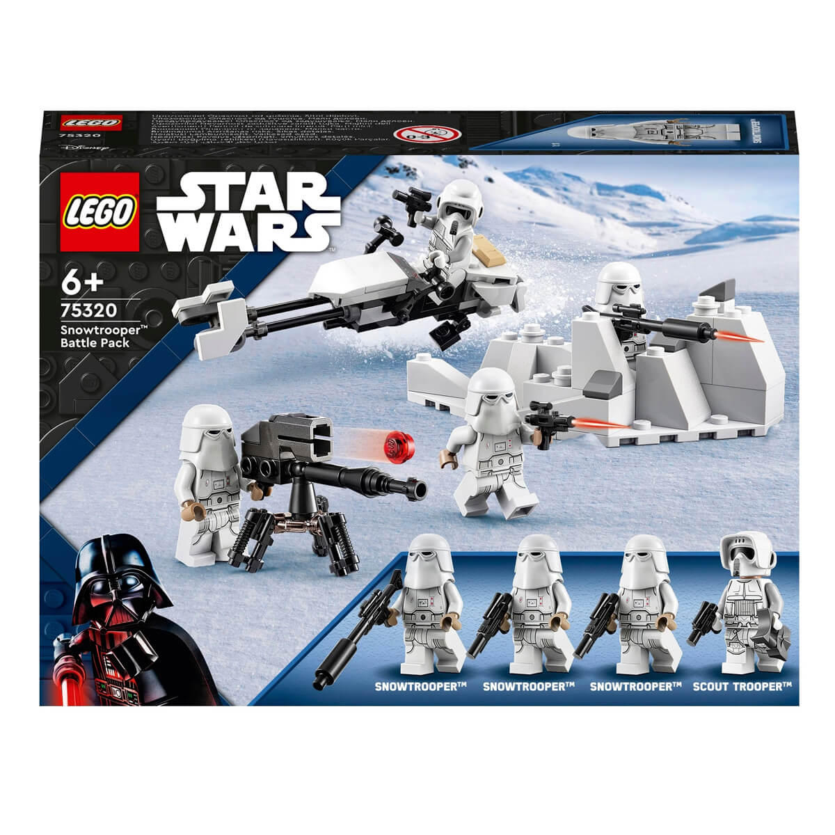 Конструктор LEGO Star Wars 75320 Боевой набор снежных пехотинцев - фото