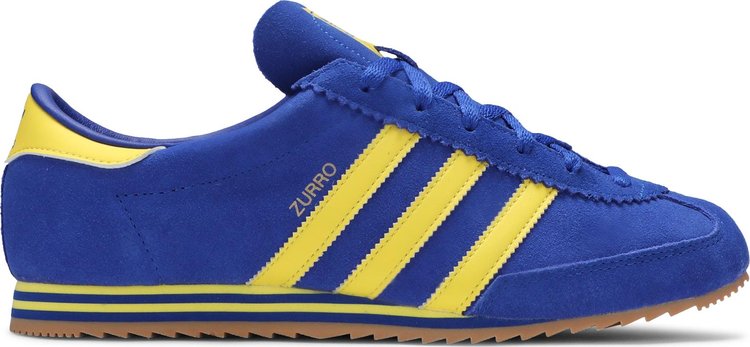 Кроссовки Adidas Zurro SPZL 'Bold Blue Yellow', синий