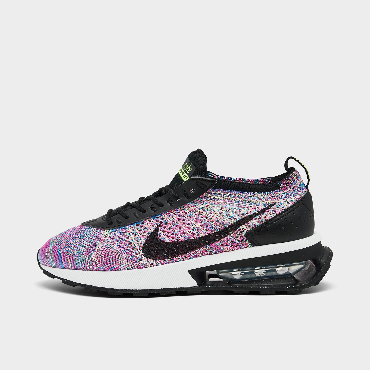

Кроссовки Nike Air Max Flyknit Racer, черно-розовый