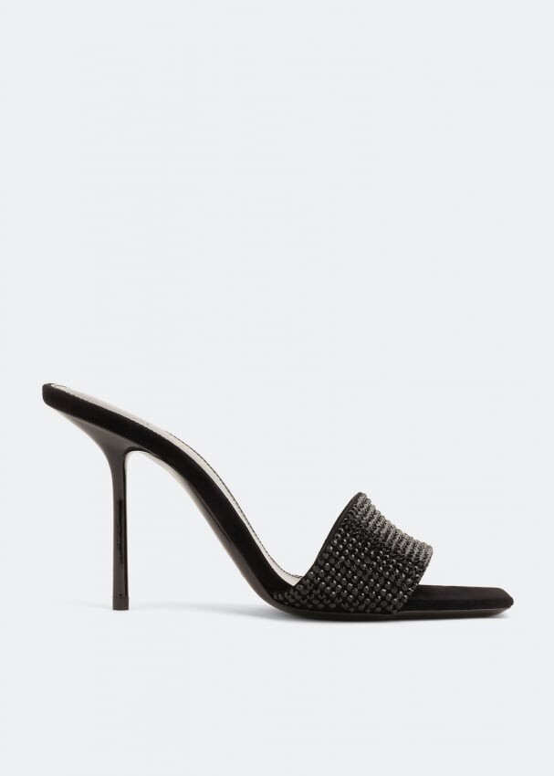 

Мюли SAINT LAURENT Lucky mules, черный