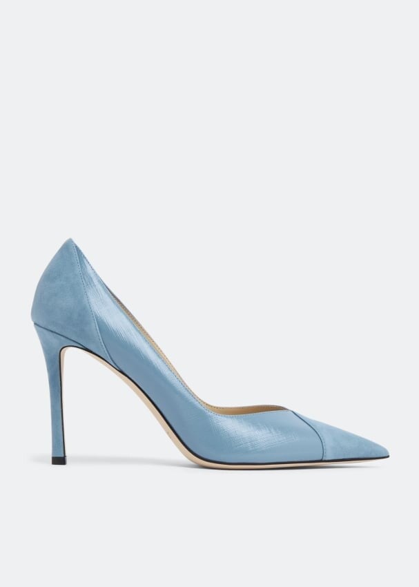 

Туфли JIMMY CHOO Cass 95 pumps, синий