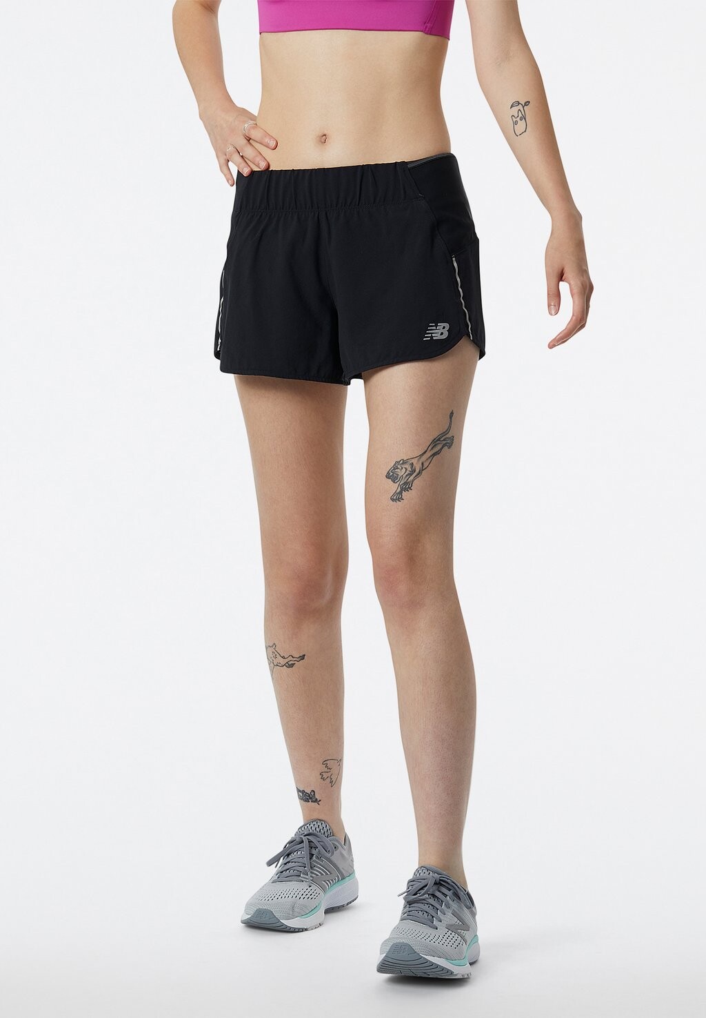 

Спортивные шорты New Balance, черный