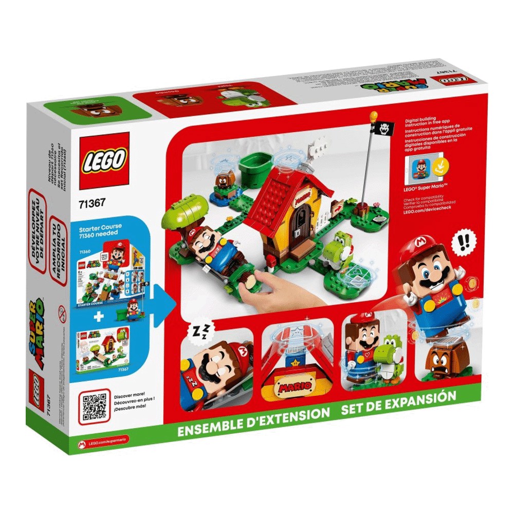 Конструктор LEGO Super Mario 71367 Дом Марио и Йоши – заказать по выгодной  цене из-за рубежа в «CDEK.Shopping»