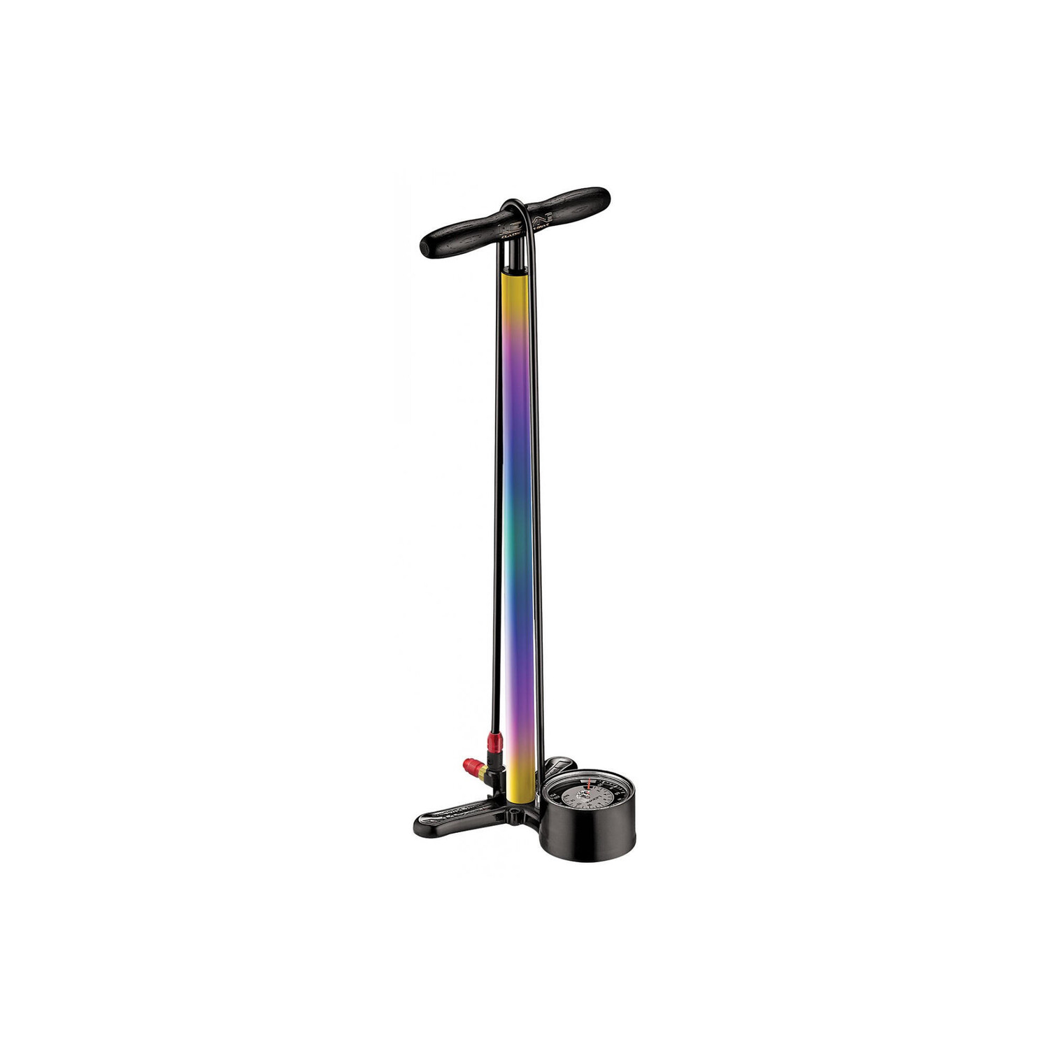 

Классический ножной насос Lezyne Floor Drive, красочный