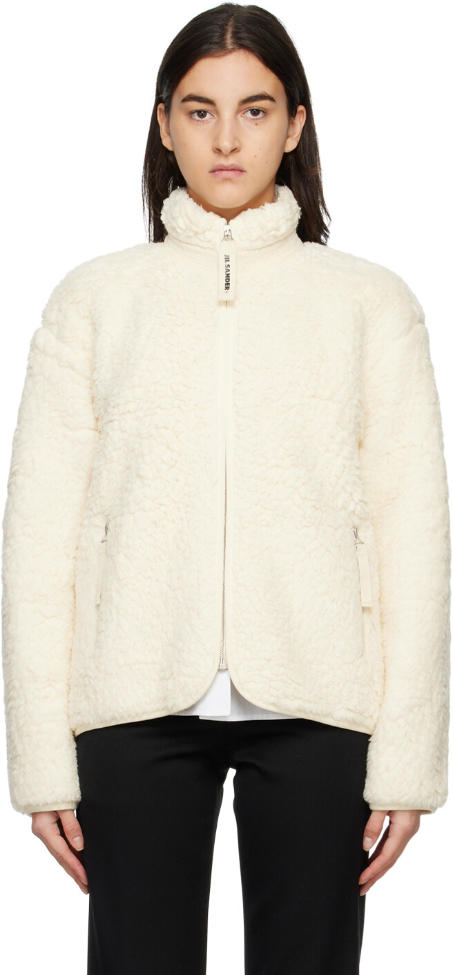 

Жакет Off-White со вставками Jil Sander, Белый