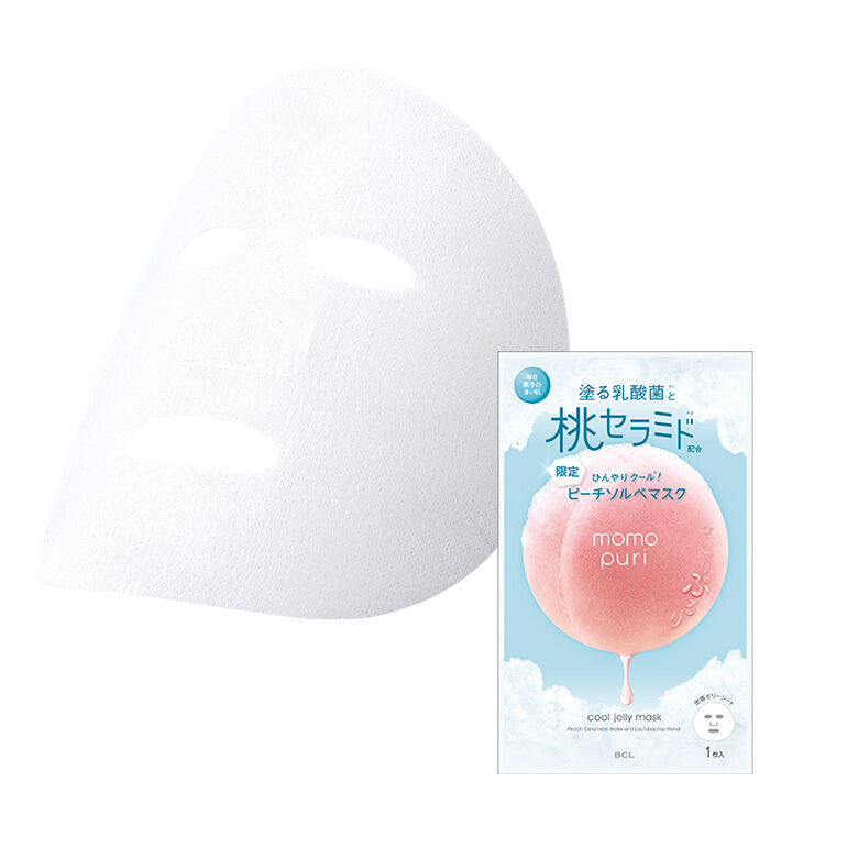 

BCL Momopuri Cool Jelly Mask увлажняющая гелевая маска для лица 22мл