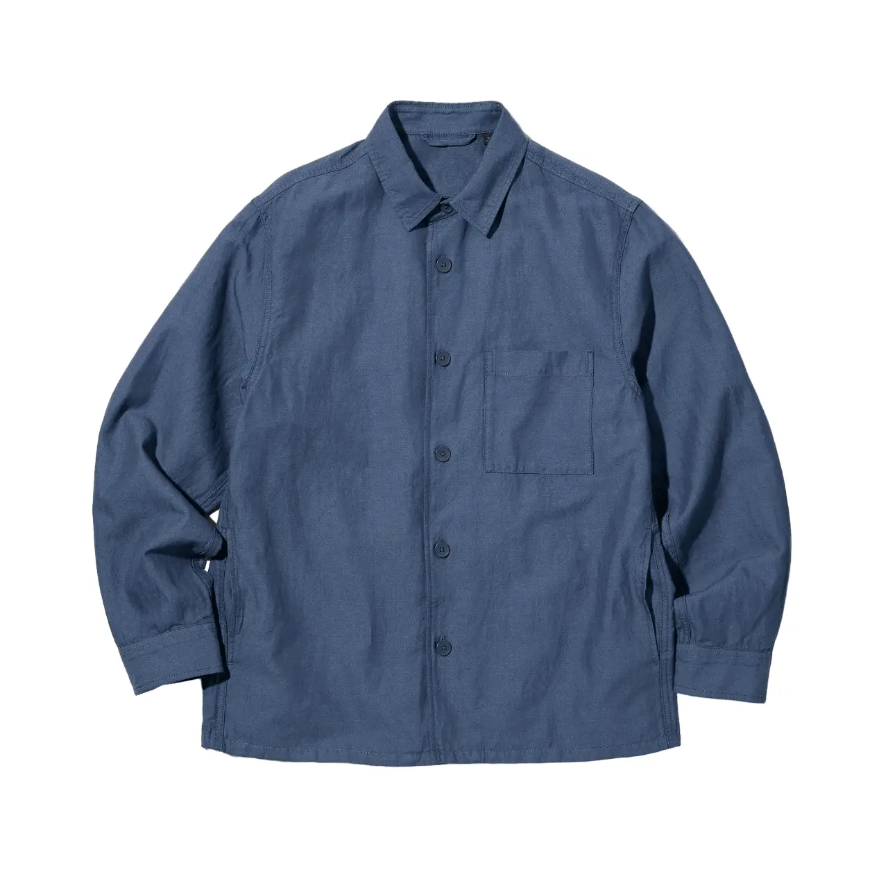 

Куртка-рубашка Uniqlo, синий