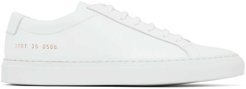 

Белые низкие кроссовки Original Achilles Common Projects