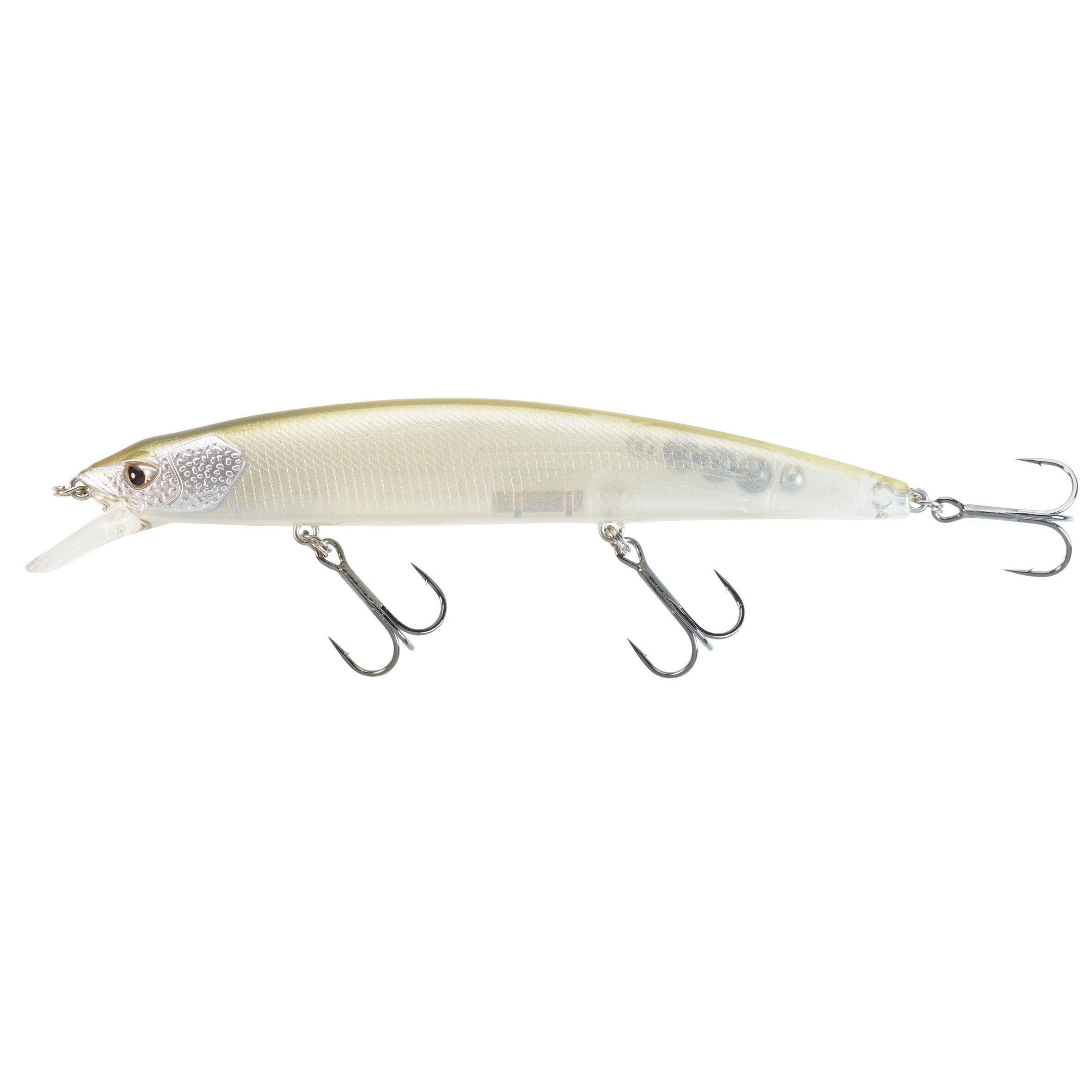 Воблер Jerkbait Minnow WXM JKMNW 130 SP коричневая спина CAPERLAN, коричневый - фото